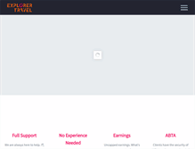 Tablet Screenshot of explorertravel.co.uk